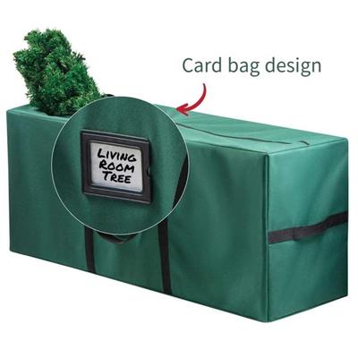 Yousheng Bolsa de armazenamento de árvore de Natal à prova d'água com alça reforçada Fecho de zíper Grande capacidade Proteção contra umidade Bolsa de árvore artificial