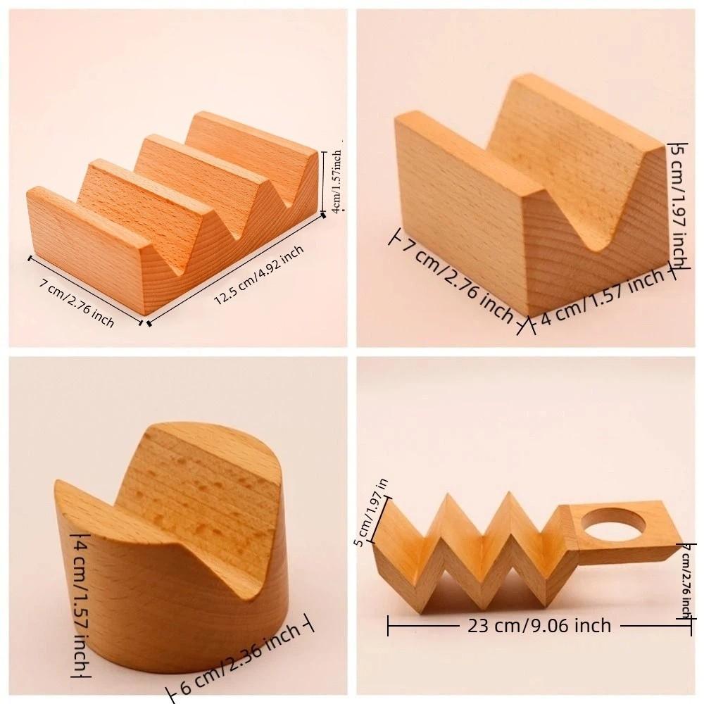 Stabile Taco-Platte Japanischer Stil Seeigelhalter Essens-Servierständer Holz-Sushi-Rack Hochzeit