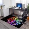 Smiling Critters Printed Carpet, for Office Chair Living Room Bedroom Kitchen Room Decor Gifts.