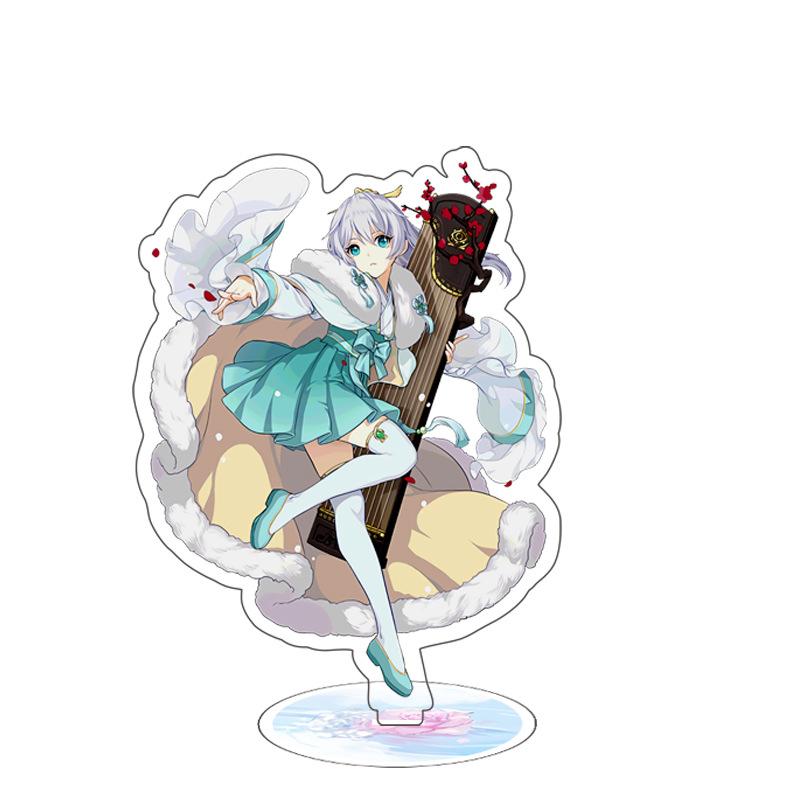 Game Anime Mobile Surroundings Model Acrylic Figure Stand Painted Desk Decor Ornament Gift