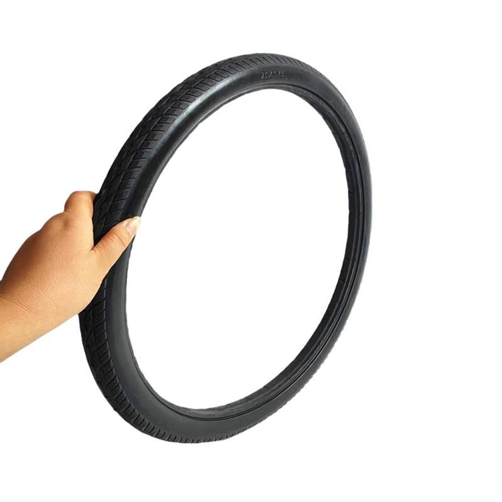 20x1.75 Bicycle Solid Tire Polyurethane Solid Outer Tire For 20inches Bike Trolley And Wheelchair Replacement Solid Tire