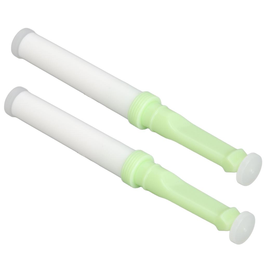 2pcs Smoke Cessation Device Concentration Stress Relief Anxiety Reduction Quitting Smoke Support Inhaler