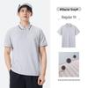 CAMEL Men's Short Sleeve Pique Polo Shirt