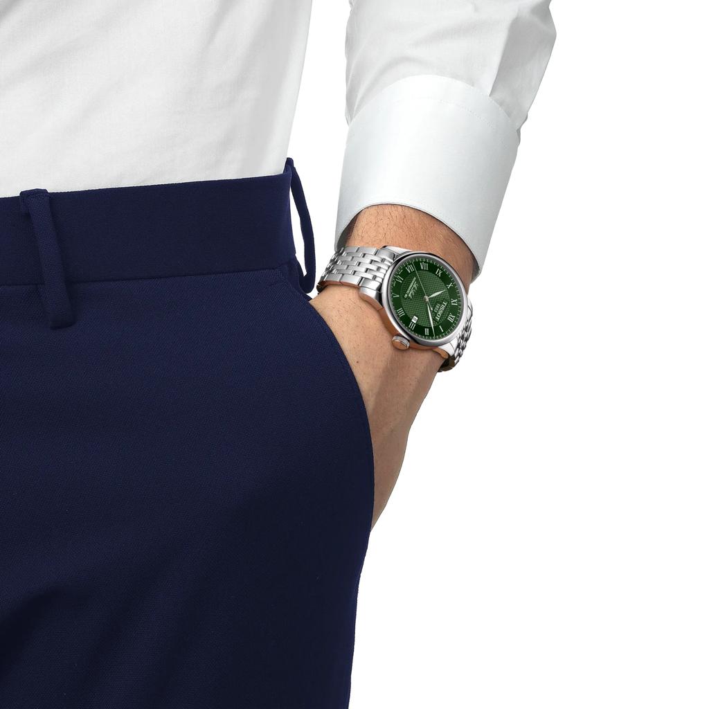 Tissot Stainless Steel Green Dial Men's Fashion Watch T006.407.11.093.00