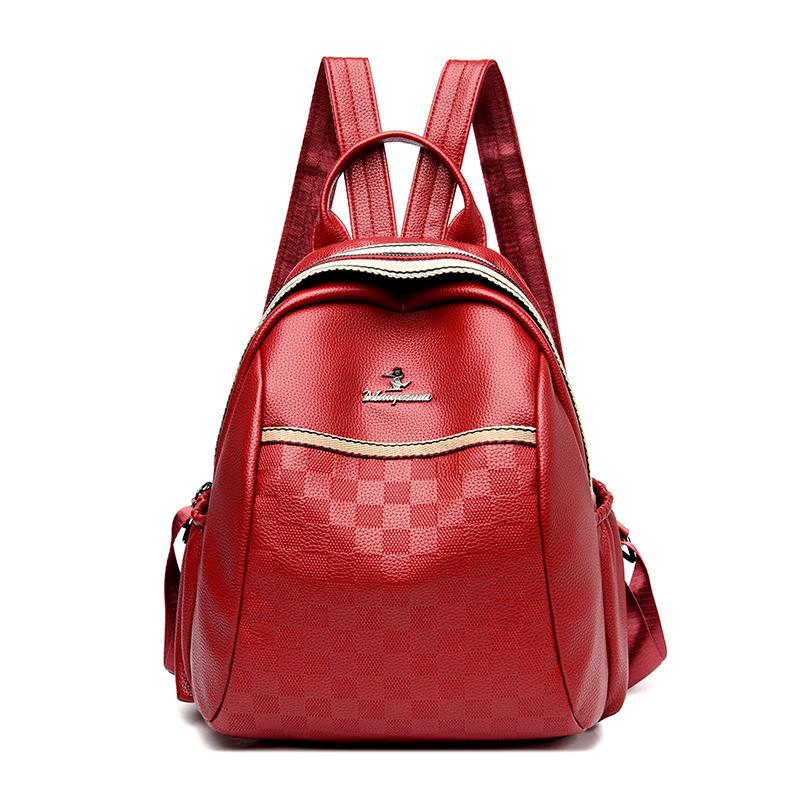 Schoolbag1011 New Premium Sense Backpack Women's Fashion Korean Edition Large Capacity Multifunctional Going Out Leisure Backpack