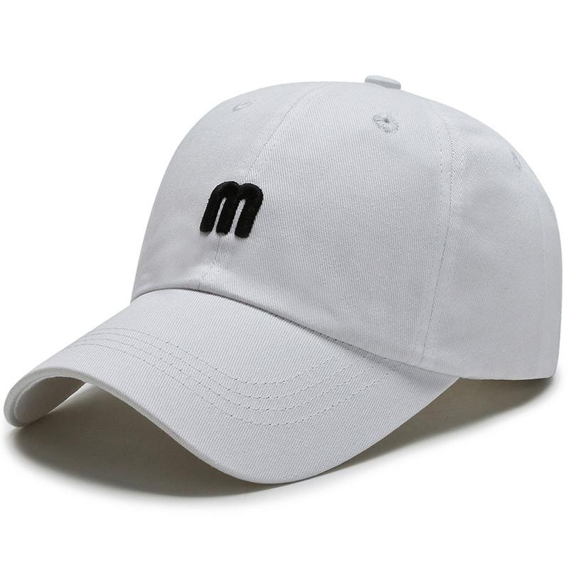Spring and Autumn New Cap Letter Embroidery Baseball Cap Small M Standard Korean Version Fashion Versatile Men's Hats Women's Hats, Casual Hats