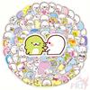 135Pcs/Set Q Funny Seal Mini Diary Manual Stickers DIY Scrapbooks Album Decor Decals Stickers
