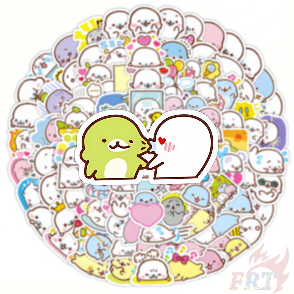 135Pcs/Set Q Funny Seal Mini Diary Manual Stickers DIY Scrapbooks Album Decor Decals Stickers