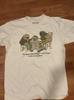 Frog and Toad “We Must Stop Eating As He Ate Another” Cream T-Shirt Size L