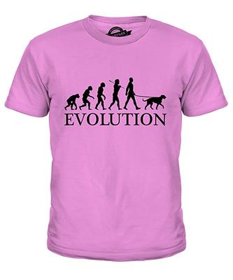 Irländsk varghund Människans evolution Unisex T-shirt Kortärmad Sommar Sval Grafisk T Casual