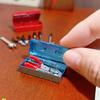 Doll House Toolbox Miniature Tool Kits Set With Hammer Screwdriver Wrench Pliers For Craft Model Project Displaying