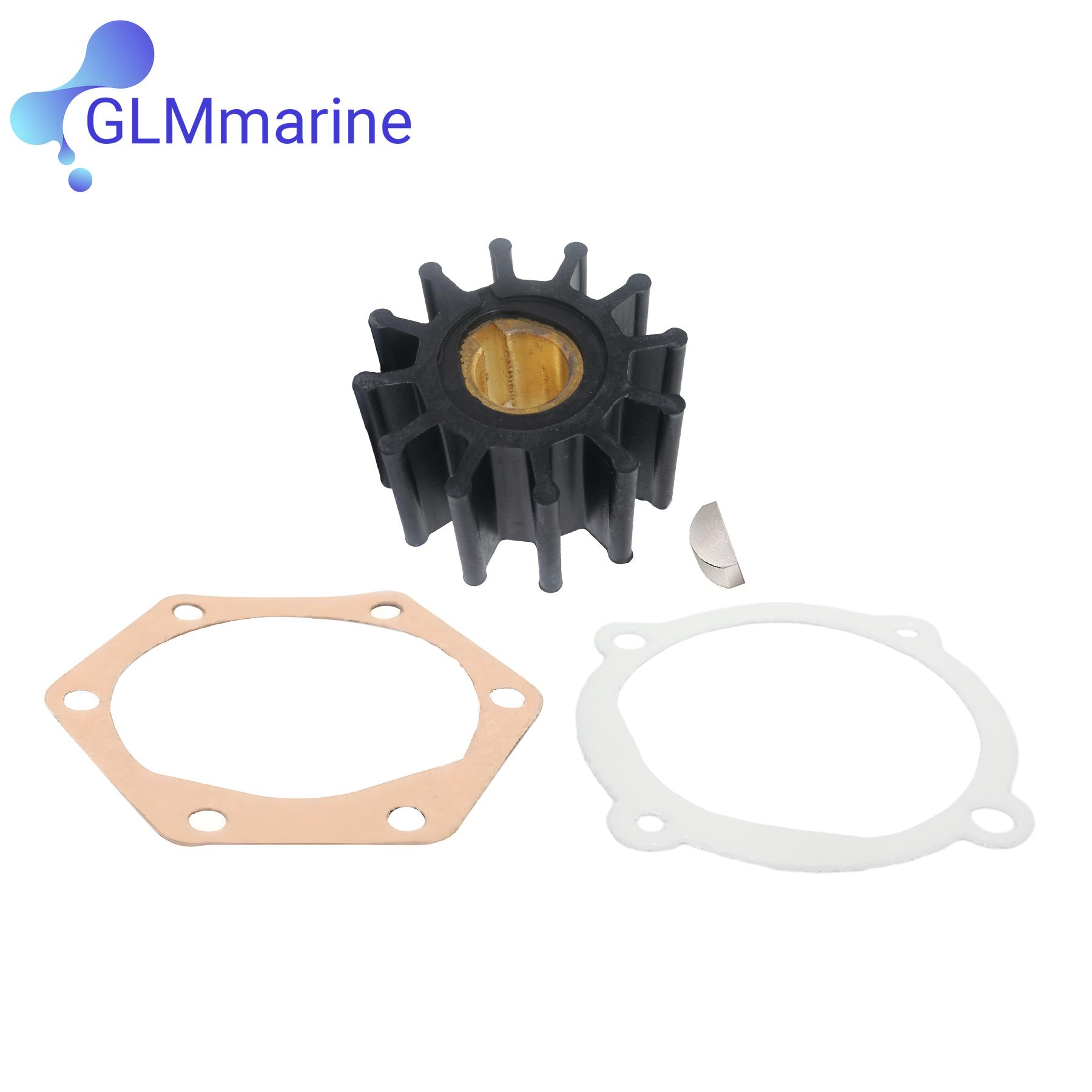Water Pump Flexible Impeller Repair Kit 875575 for Volvo Penta AQ BB MB MD Series Engines 831182 Sierra 18-3075 Impeller Kit