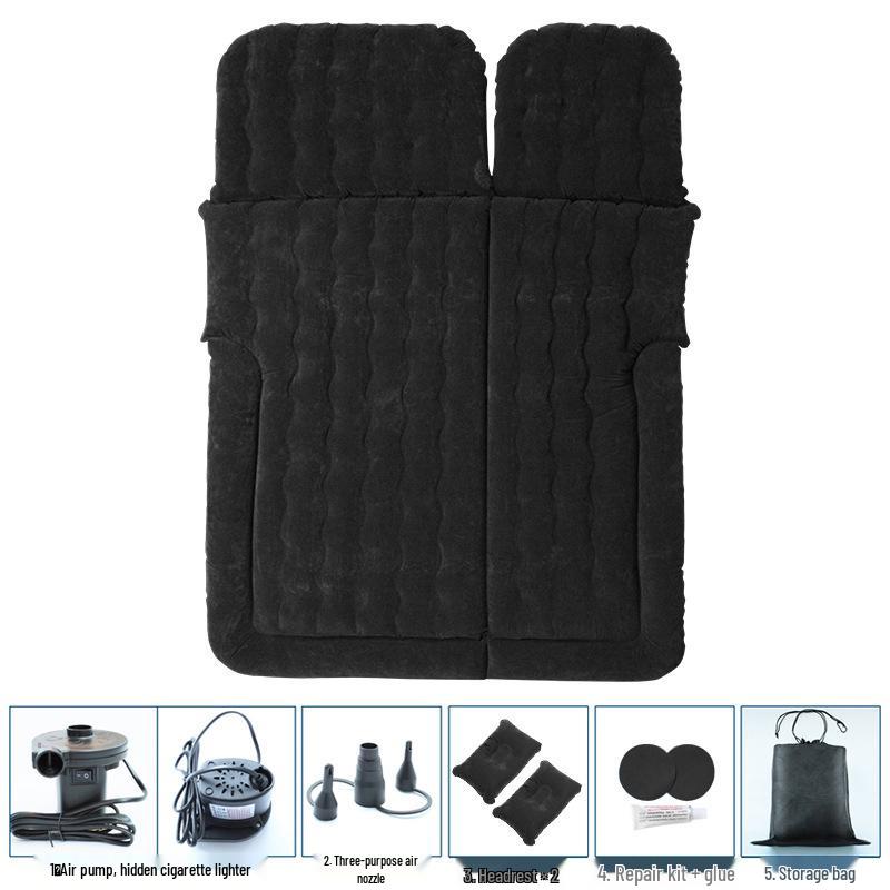 

Car SUV Dual-Use Inflatable Bed Mattress - Portable Folding Travel Mattress for Outdoor and Self-Driving Tours