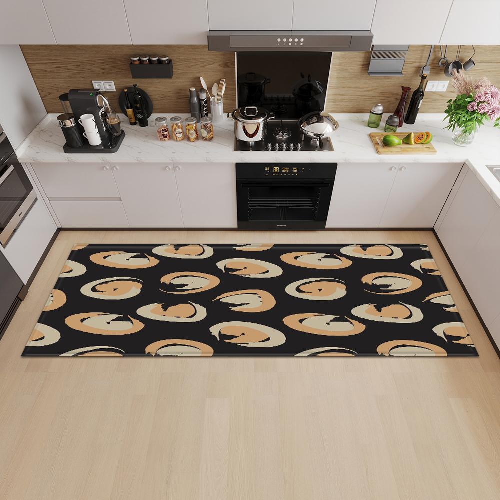 Kitchen mat entrance door mat bedroom long carpet home bathroom non-slip floor living room carpet