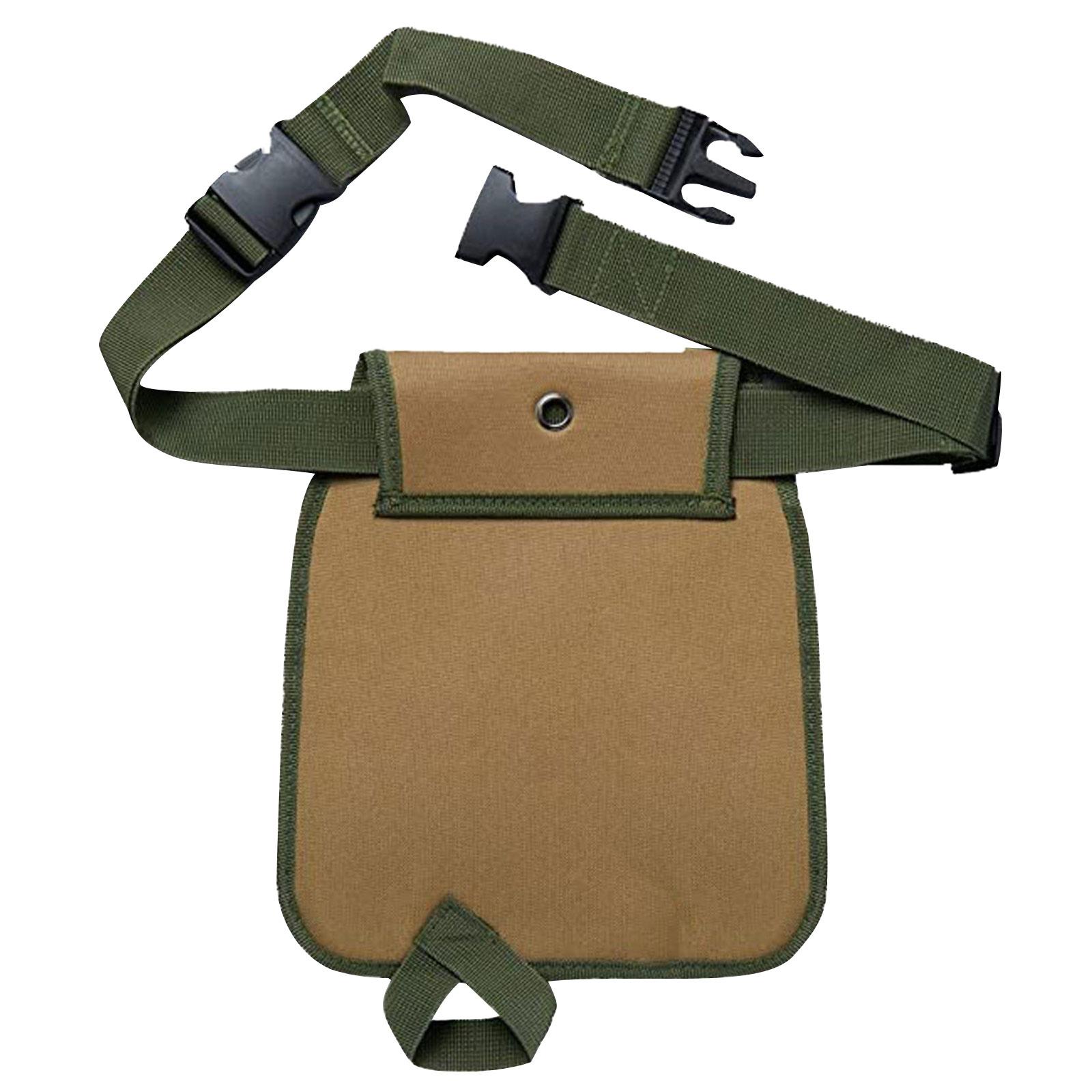 

Сумка-пояс для садовых инструментов, регулируемый органайзер для инструментов на пояс, с 6 карманами для плотников, электриков, строителей