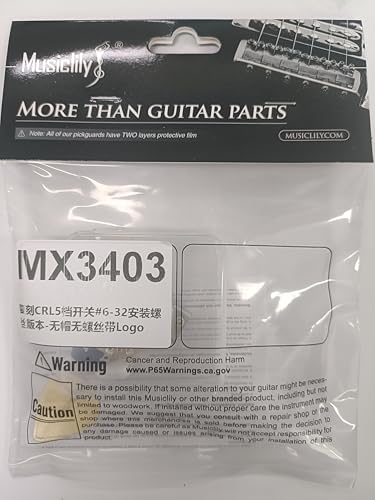 Musiclily Ultra 5-Way Lever Switch for Fender Strat Electric Guitars (USA)