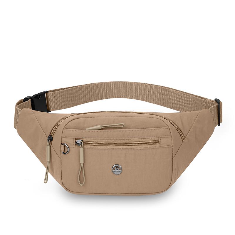 Damen Wasserdichte Nylon Verstellbare Gürteltasche Umwandelbar Große Kapazität Crossbody Brusttasche für Outdoor-Aktivitäten