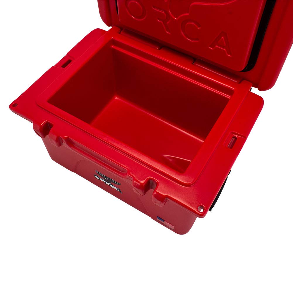 ORCA Cooler Box Orca Coolers 26 Cooler 26QT Large 25L ORCRE RE026 Red Hard Cooler Cold Storage Outdoor Camping Cooler Box [ORCA] Approx. / [Used]
