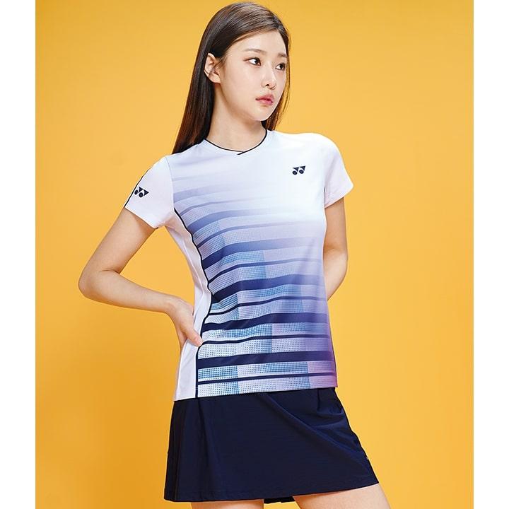 YONEX 233Ts028F White Women'S Simple Color Gaming Wear