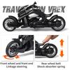 1/12 V-REX Motorcycle Car Model Toy Alloy Diecast High Simulation with Light Sound Motorbike Vehicle for Adult Collection Gifts