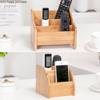 Bamboo Wood Remote Control Storage Box Living Room Office Desk Tea Set Entrance Key Sundries Finishing Box Tissue Box Storage
