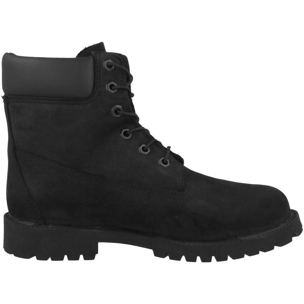 Timberland 6-Zoll Premium Wasserdichte Stiefel (Junior 12907, Schwarz, Größe 23.5cm)