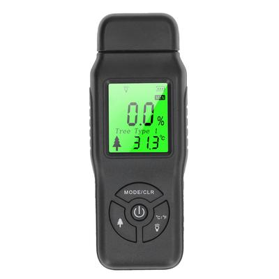 Wood Moisture Meter Large LCD Easy Operation ATC Function Wide Application Stable Accurate Durable