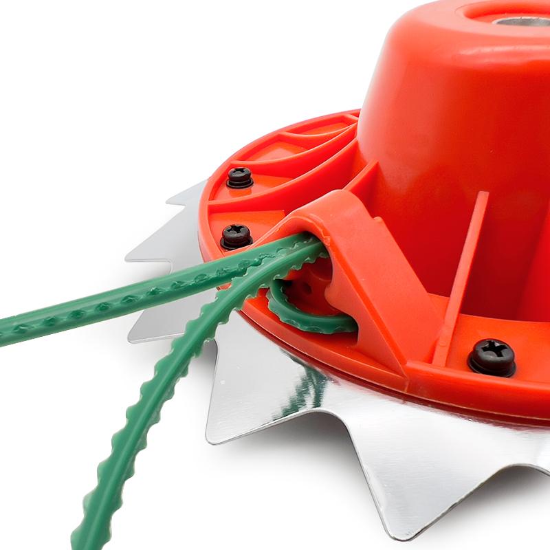 Garden Tool Parts Brush Cutter Accessories Super Grass Trimmer Head with String and Blade