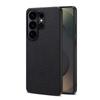 Luxury Plain Pu Leather Phone Case For Samsung Galaxy S26 Ultra S23 FE S24 S25 Plus Wireless Charging Ultra Thin Soft Cover
