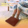 Foot Warmer USB Foot Heater Thermal Foot Heating Pad Soft Plush Warm Foot Cover Electric Heating Feet Warmer For Home Bedroom