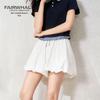 Mark Fairwhale Women's Solid Color Skirt Shorts