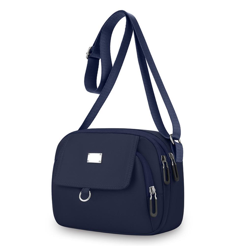 Multi-pocket Mobile Phone Shoulder Bag Large Capacity Women Oxford Messenger Bag  Travel