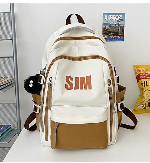 Schoolbag Schoolbag Ins Versatile Niche College Students High School Students High Value Junior High School Students Large Capacity Backpack Shoulder
