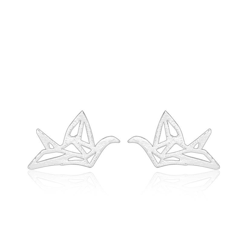 Minimalist Fashion Stud Earrings For Women Students Personalized Versatile Daily Wear Jewelry Accessories