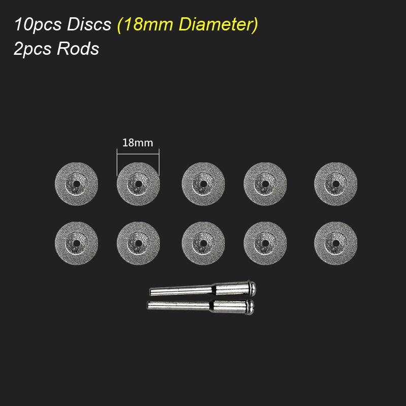 Discuri de Tăiere cu Diamant Roți Unealtă Rotativă Pânză de Ferăstrău Circular pentru Dremel Mini Burghiu Mandrină Tăiere Lemn Piatră Plastic Sticlă Faianță