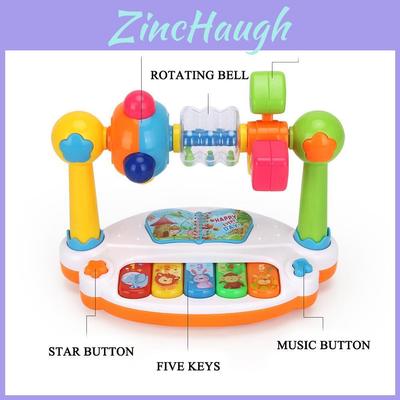 Childrens Electronic Keyboard Toy With Light Up Keys For Early Education And Music Learning