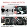 Y6 Projector Lens H4 White LED High/Low Beam Headlight Bulbs (universal)