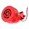 12V Electric Car Truck Motorcycle Driven Air Raid Siren Horn Alarm Loud 50s Red
