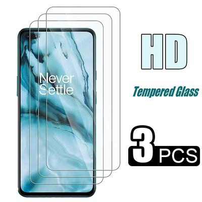 3 vnt. ekrano apsauga OnePlus One Plus 6T 7 7T 8T 9 9R 9RT 10R NORD 2 CE CE2 Lite N10 N20 N100 N200 Apsauginis grūdintas stiklas HD 9H kietumo apsauga