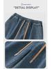 Men's Spring/Autumn Retro Wide-Leg Jeans - Trendy, Straight, Loose-Fit Casual Trousers