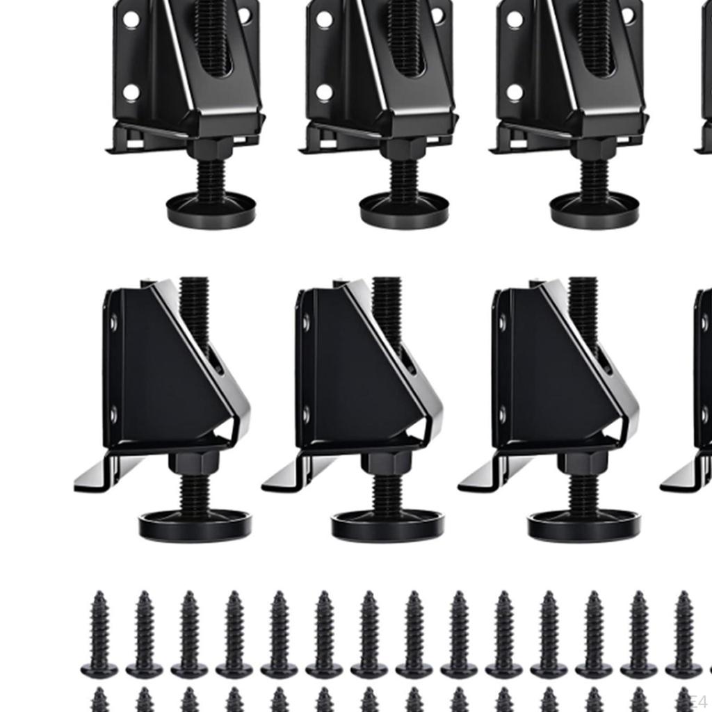 Leg Leveler Adjustable High Performance Easy to Install Wardrobe Feet Leveling for Furniture