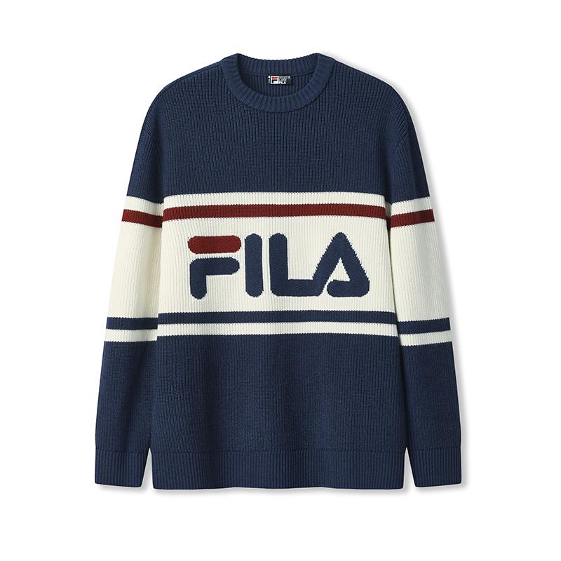 FILA ORIGINALE Knitwear Unisex Medieval Blue F51U549403FDB 160/84A/XS