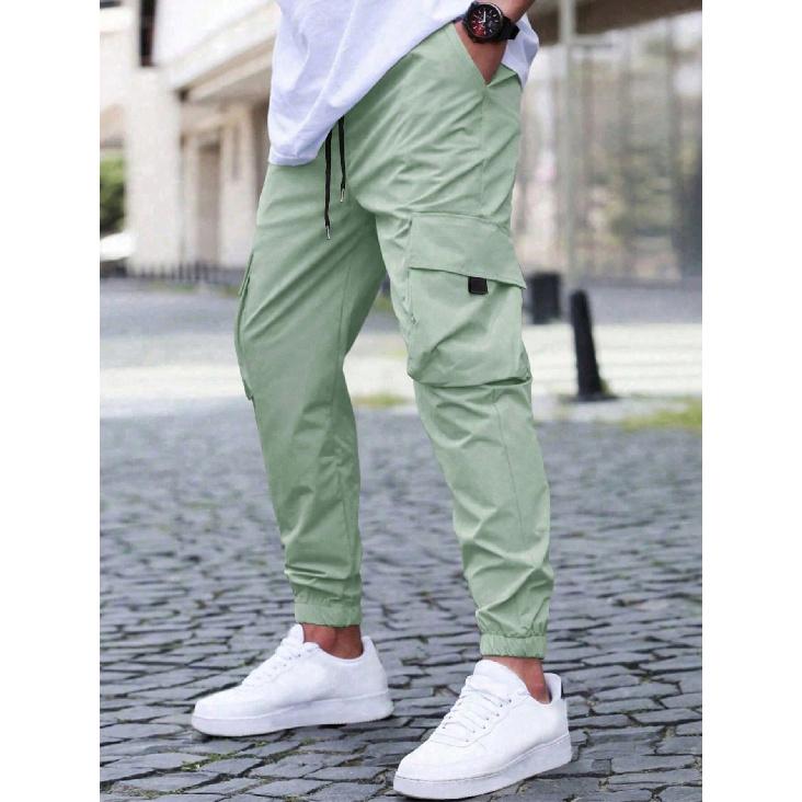 

Новые рабочие брюки, джоггеры, повседневные брюки, эластичная талия на кулиске, спортивные брюки для бега и спорта на открытом воздухе, мужские 3XL светло-зеленый