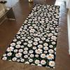Tappeto Runner Floreale Modello Margherita Tappeto per Corridoio Interno Arredo Casa Quotidiano Tappetino Morbido Antiscivolo Tappeto a Scacchi per Camera da Letto