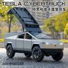 CJEY4 1:24 Alloy Tesla Pickup Truck Camping RV Toy Model Decoration Gift