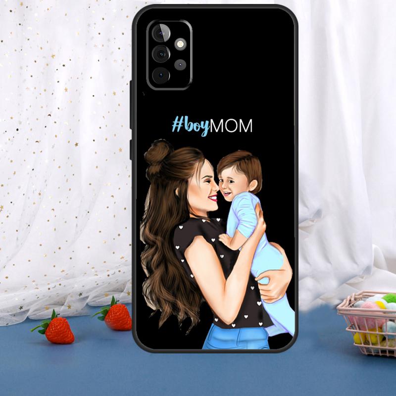 Super Dad Mom Baby Girl Twin For Samsung Galaxy A15 A55 A35 A53 A33 A13 A36 A56 A26 A16 A22 A32 A52 A54 A34 A05 A06 Case