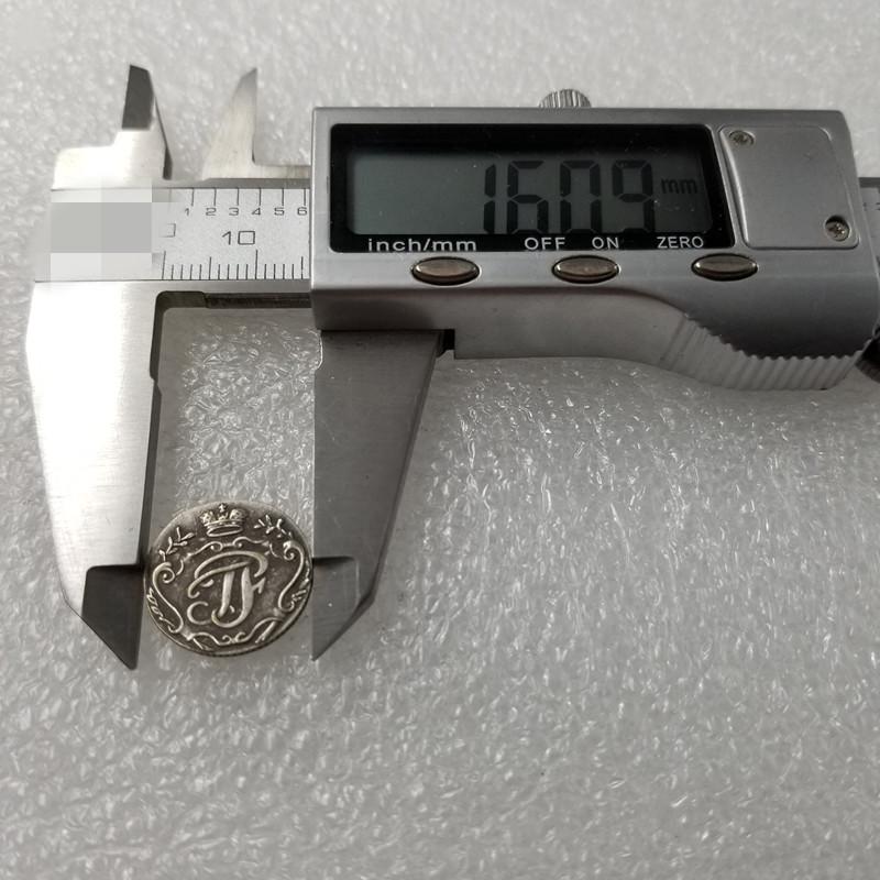 1762 Russian USSR Commemorative Collectible Souvenirs Silver Coins