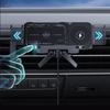High Intelligent Car Wireless Charging Phone Holder 15W Folding Screen Car Phone Holder for Car Air Outlet Navigation Rear Rack