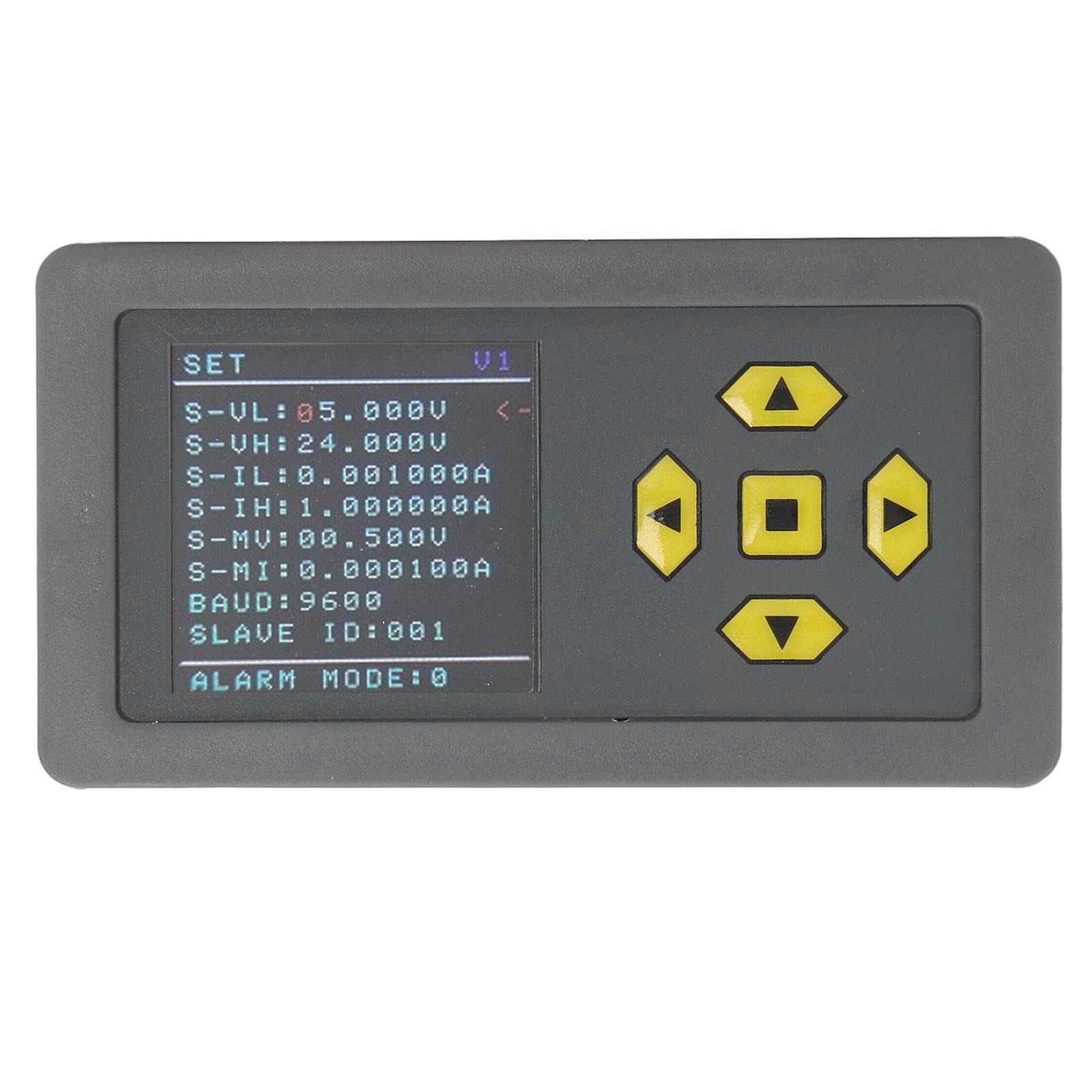 

Current Voltage Meter 3A 30VDC Color Screen Digital Display High Accuracy Voltmeter Ammeter 724V