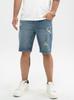 Herren Washed Blue Denim Shorts MyStars Damage 28